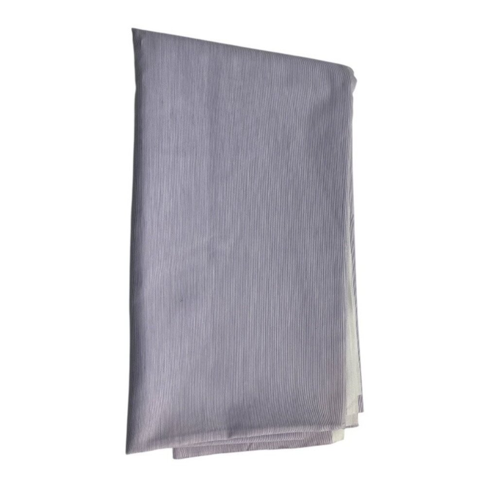 Vintage Fabric Remnant Unbranded Seersucker Lilac Purple 58 in. X 60 in.